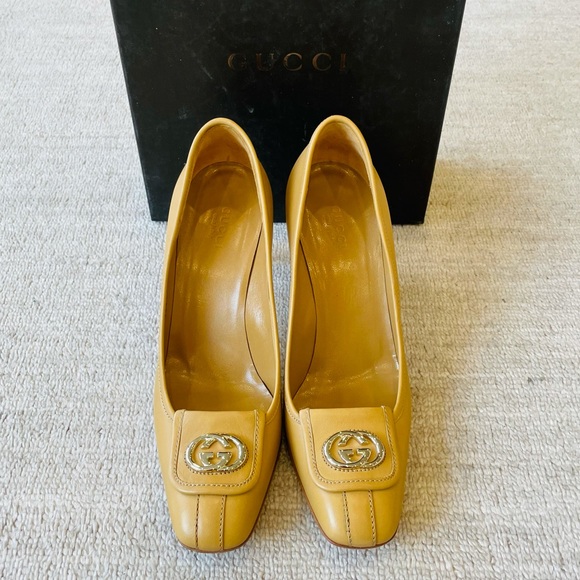 Gucci Shoes - Gucci GG Logo Heels